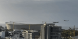 Airlink Embraer low flypast for Rugby – Cape Town 29 Aug